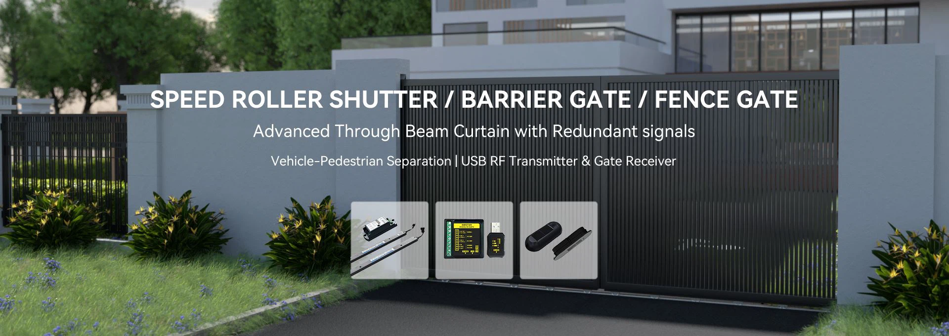 safety beam sensor for automatic door